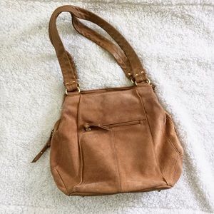 🆕👜Tignanello Suede Leather Purse/Shoulder Bag